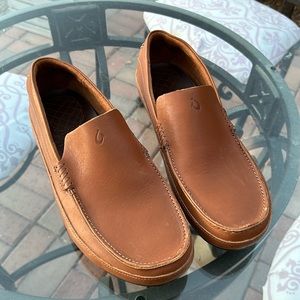 OluKai Men’s 12 Leather Loafers